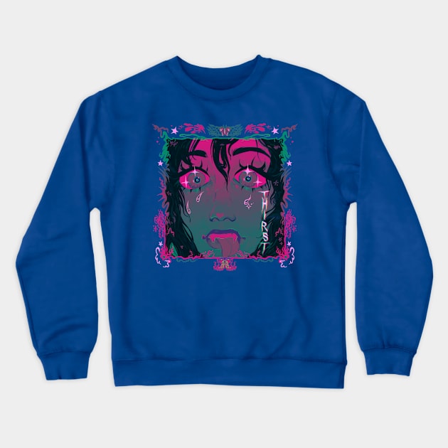 THIRST 1 Crewneck Sweatshirt by snowpiart